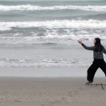 Tai Chi in spiaggia
